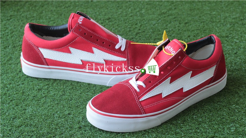 Vans Revenge X Storm Old Skool Red Bottom